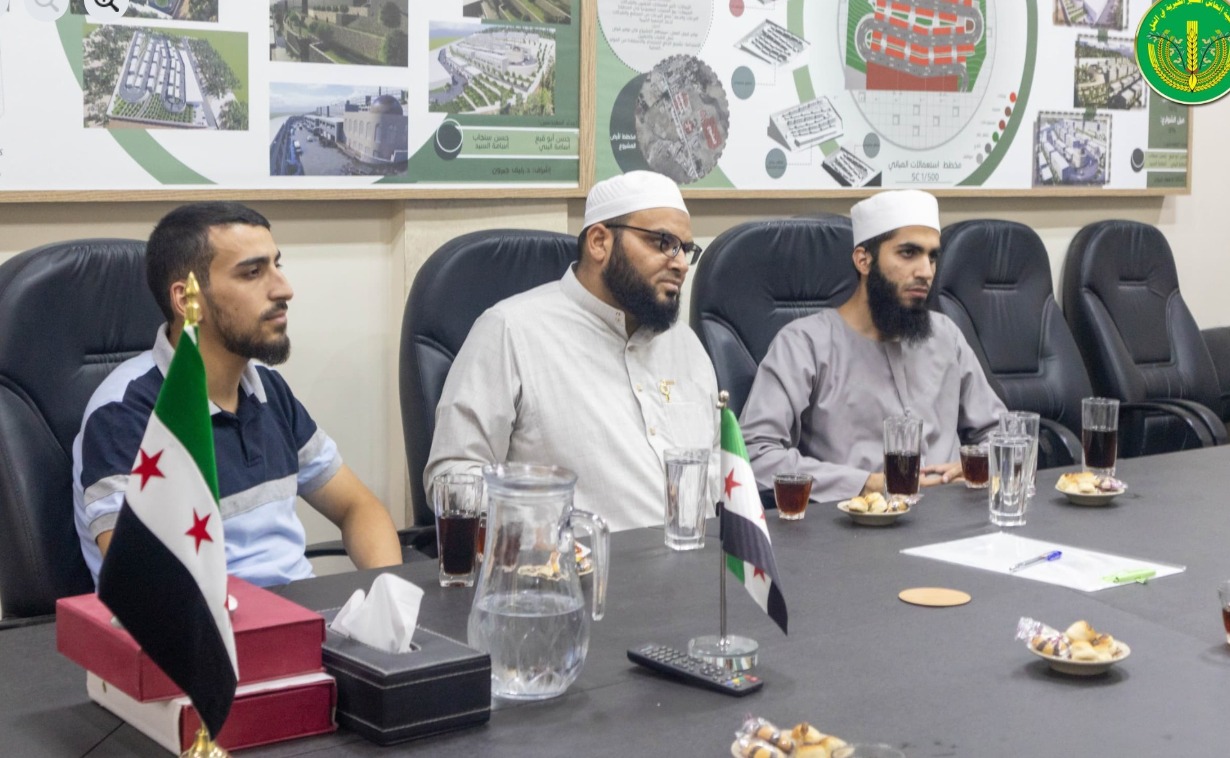 استقبال مجلس إدارة جمعية إنعاش الفقير الخيرية وفدًا من لجنة مسجد الدعوة